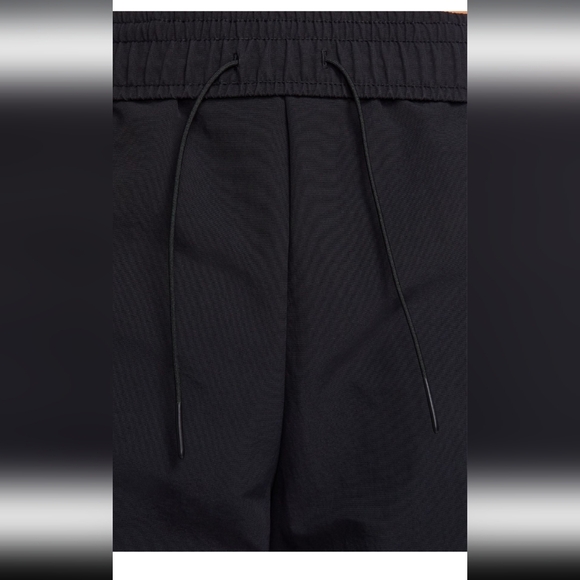 Nike EVERYTHING WOVENS MID-RISE Baggy PANTS Black GGG - Picture 4 of 4